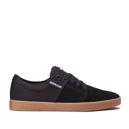 Supra Stacks II Mens Low Tops Shoes Chocolate/Black UK 16GKM